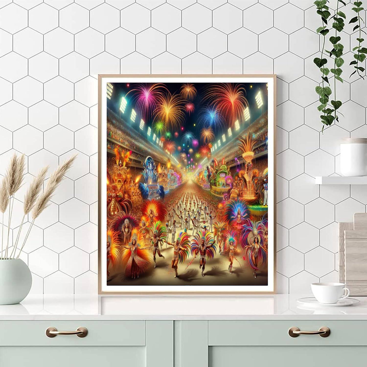 Carnival - Rio De Janeiro Paint By Numbers