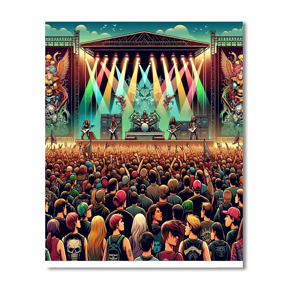 Wacken Open Air - Wacken Paint By Numbers Art