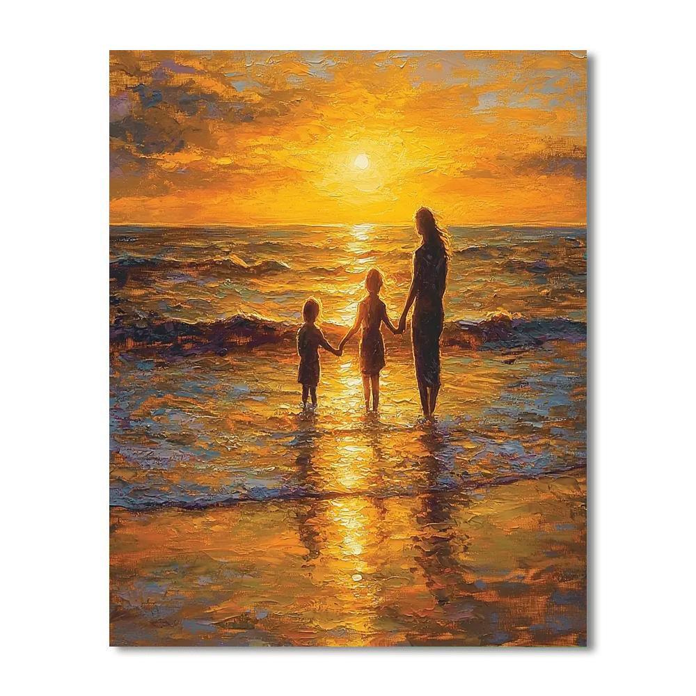 Golden Moments Paint By Numbers Kits