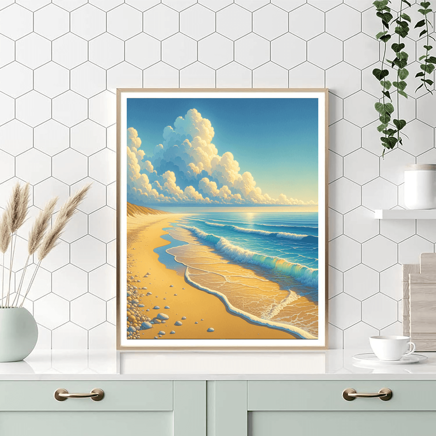 Breezy Coastal Escape Numbered Painting Kits
