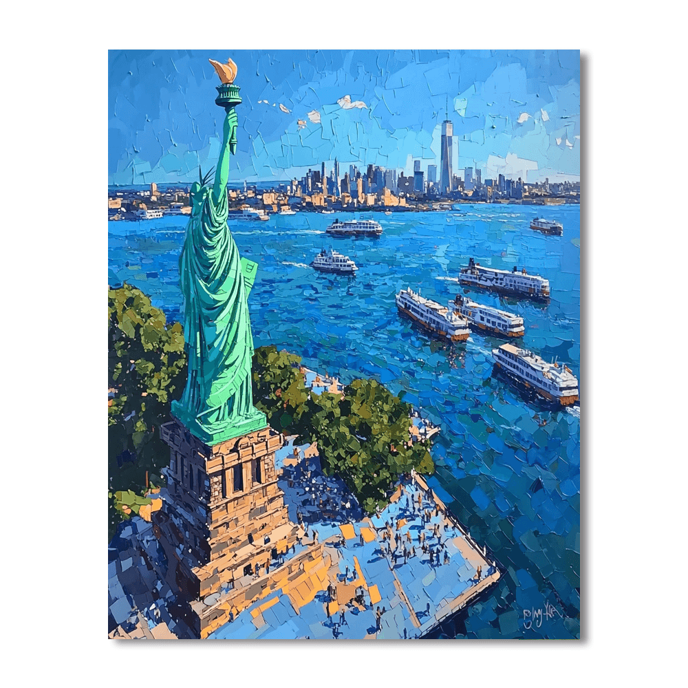 Statue Of Liberty Paint By Numbers Kits