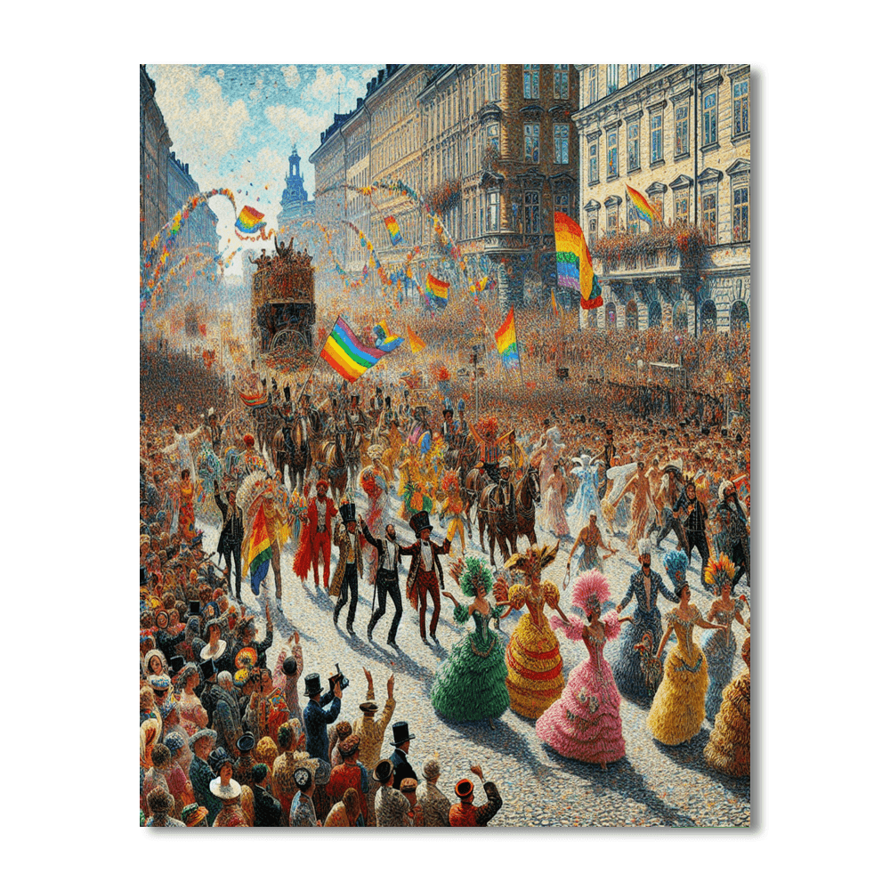 Stockholm Pride Paint By Color