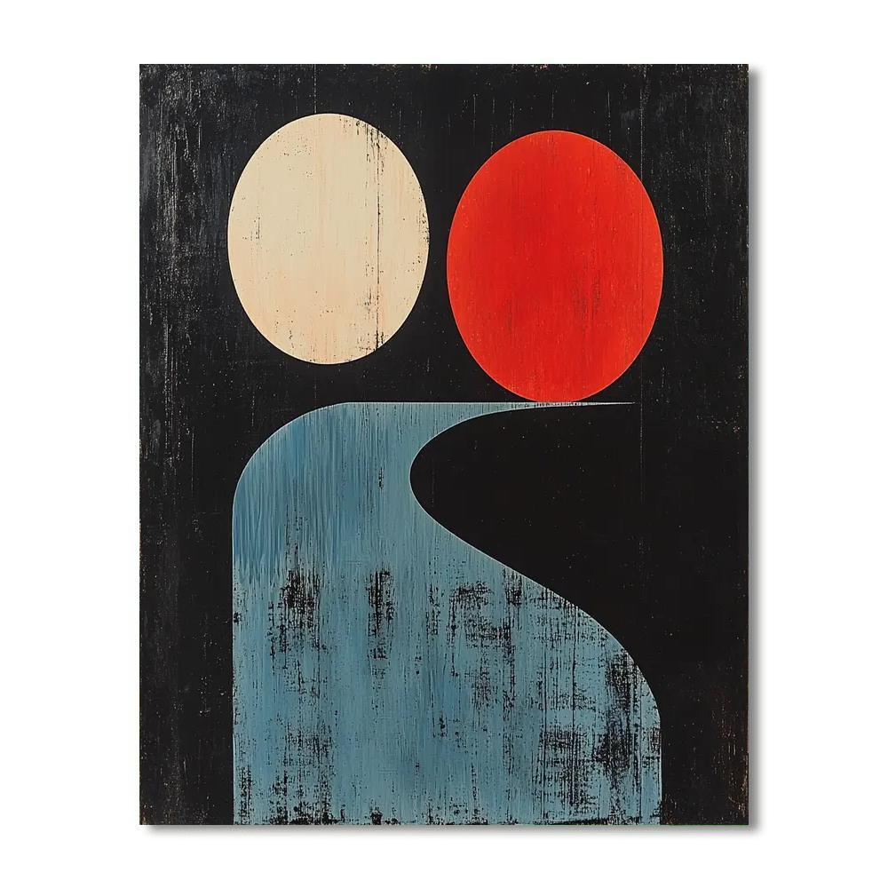 Jean-Michel Basquiat Inspired Visions Of Solitude  Numbered Painting Kits