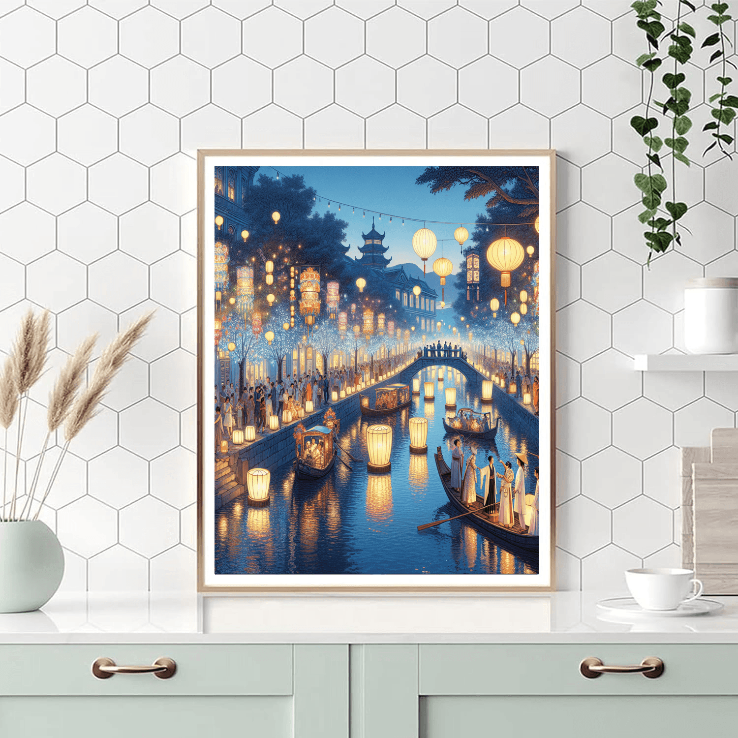 Luminaria Festival - Mexico Paint By Color