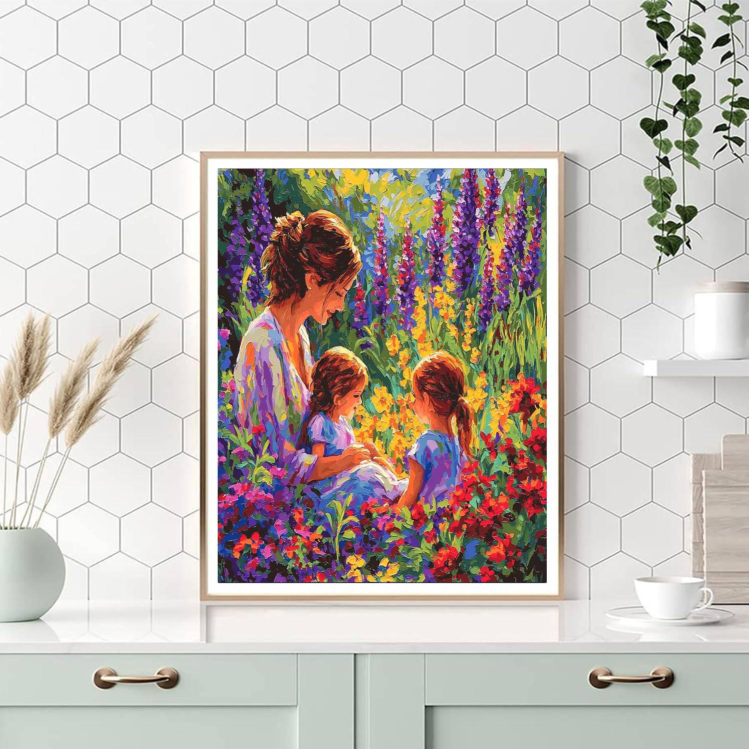 Mom's Garden Treasures Paint By Numbers Kits