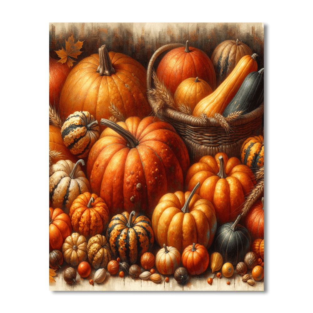 Charming Harvest Bounty Numbered Painting Kits