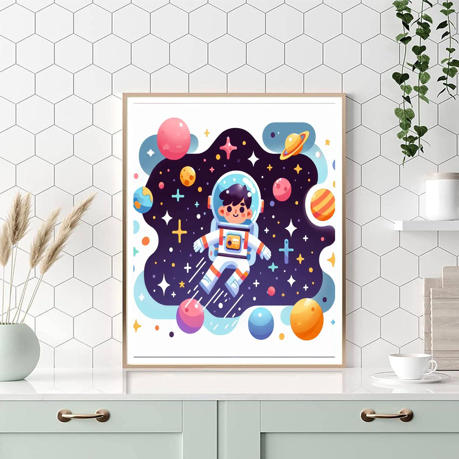 Galactic Explorer's Dream Numbered Painting Kits