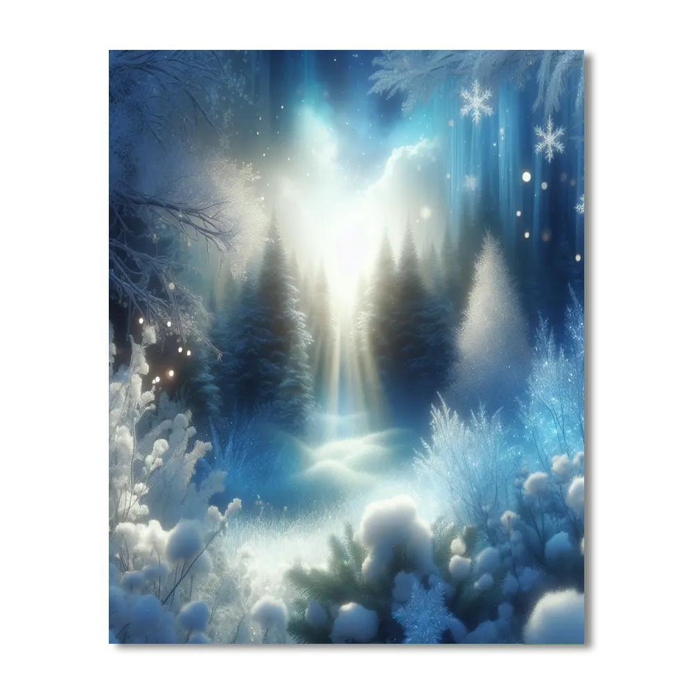 Dreamy Winter Solstice Paint By Color