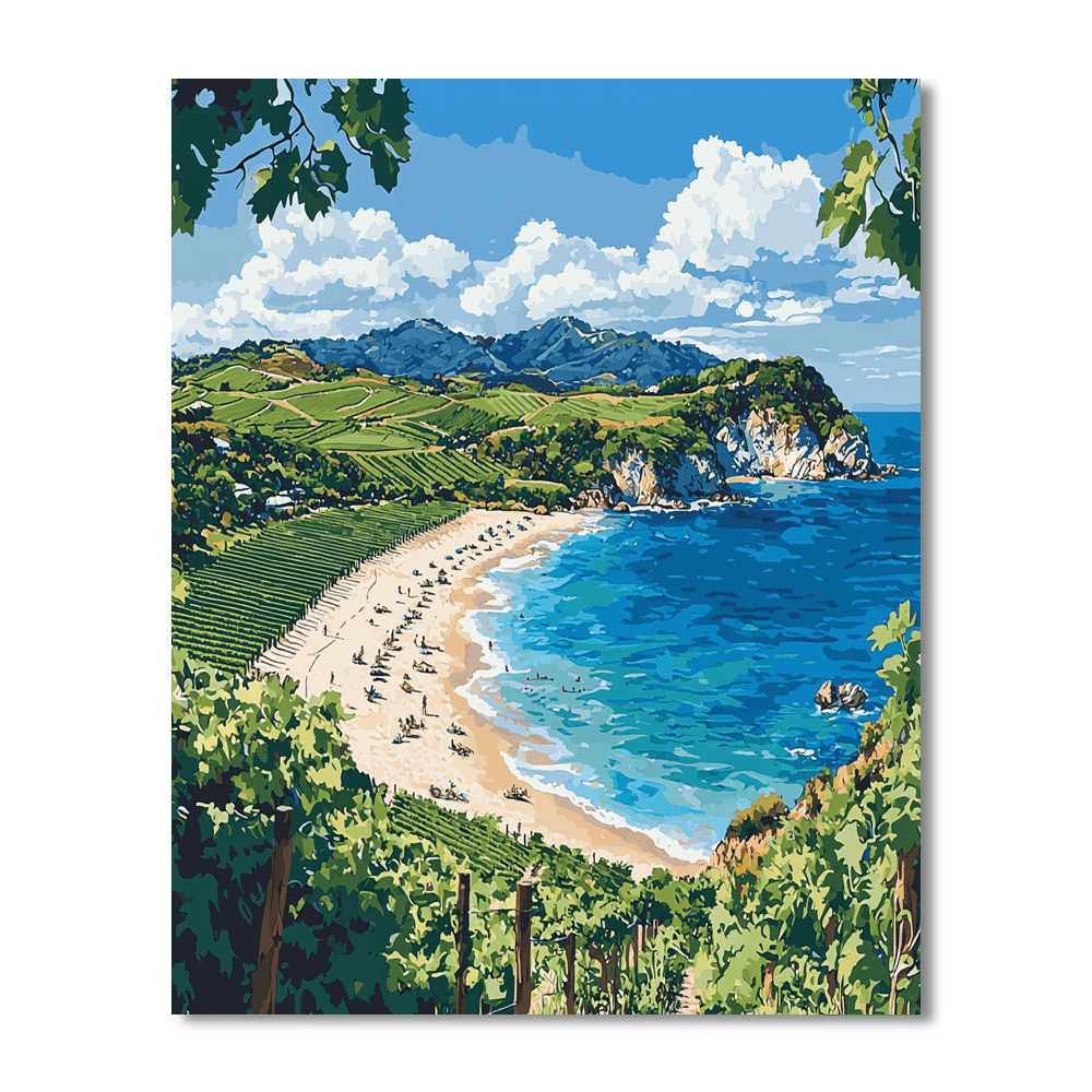 Waiheke Island Paint By Numbers