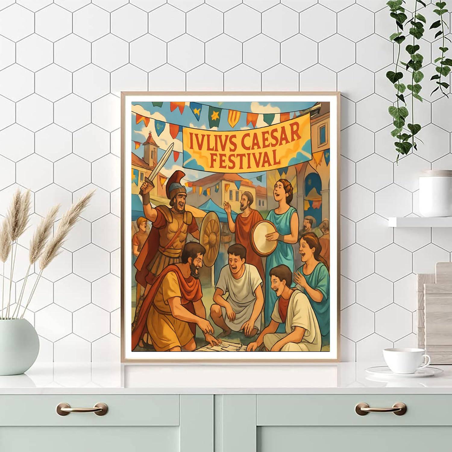 Julius Caesar Festival - Romania Numbered Painting Kits