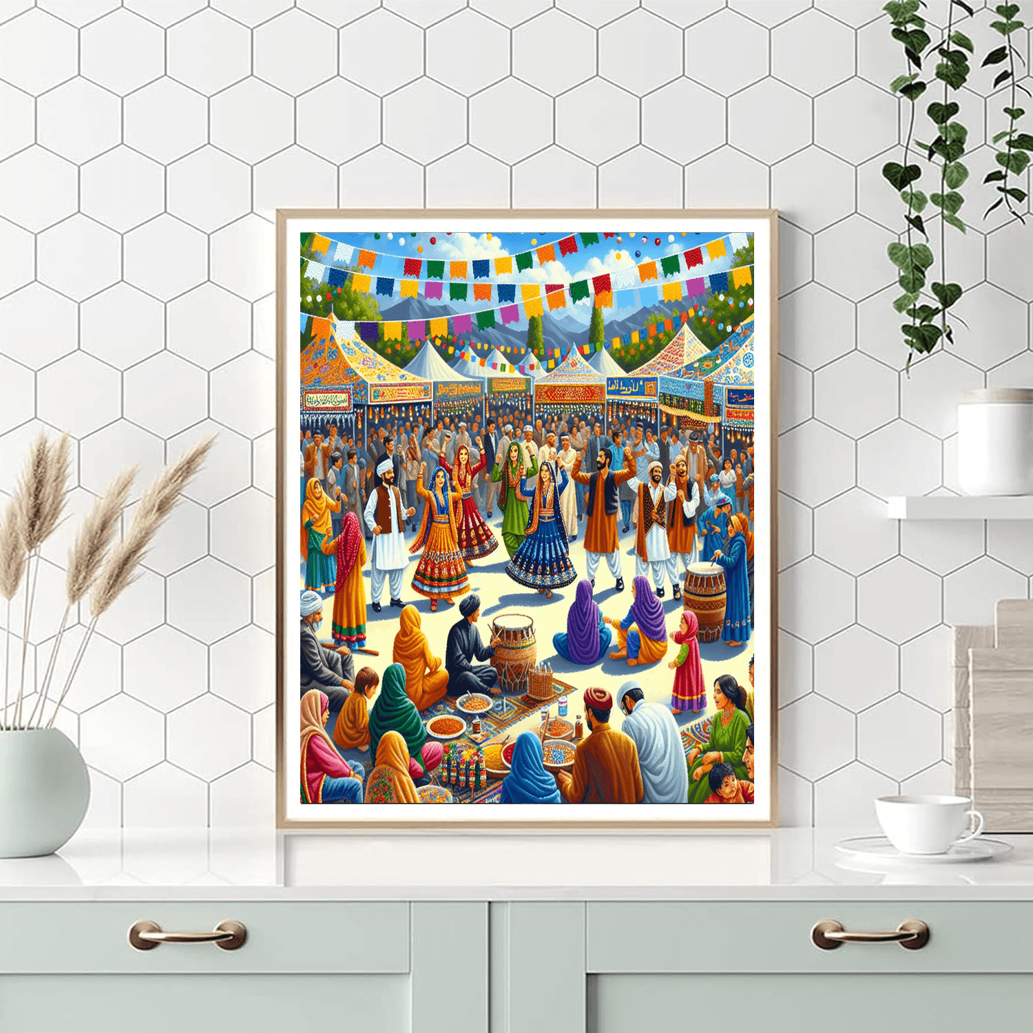 Karnival Di Brunei Number Painting