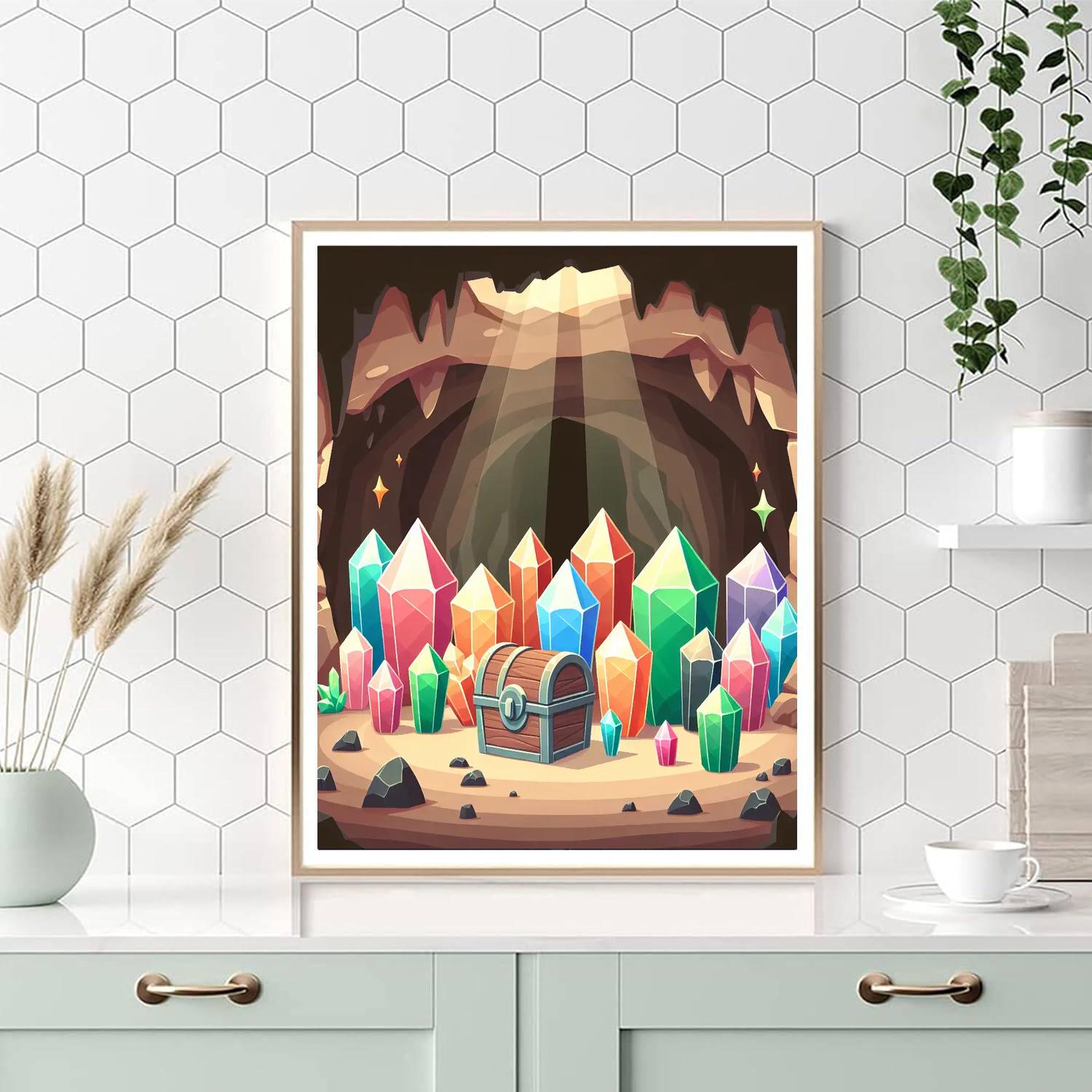 Curious Caves Numbered Painting Kits