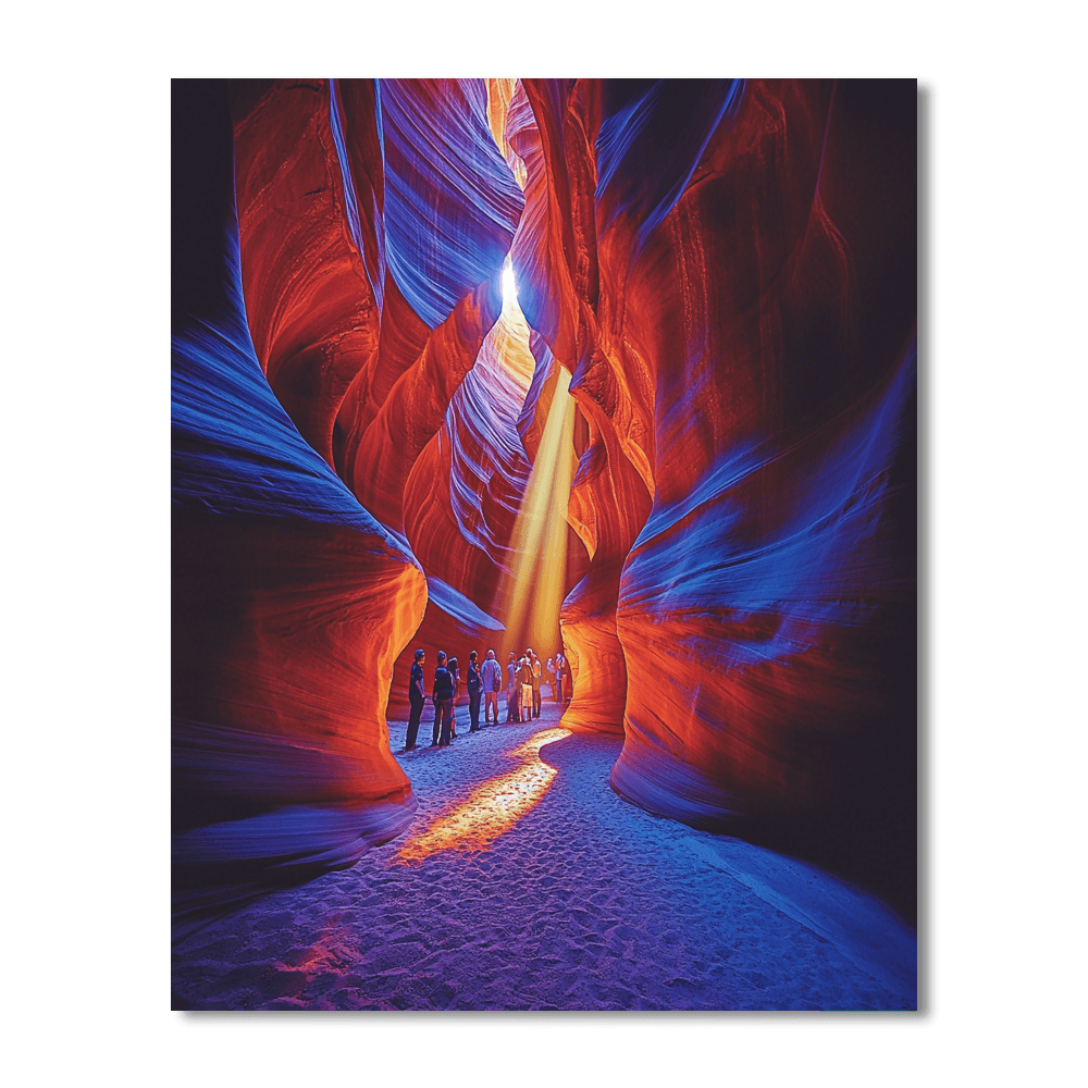 Antelope Canyon - Page Painting Number Kit