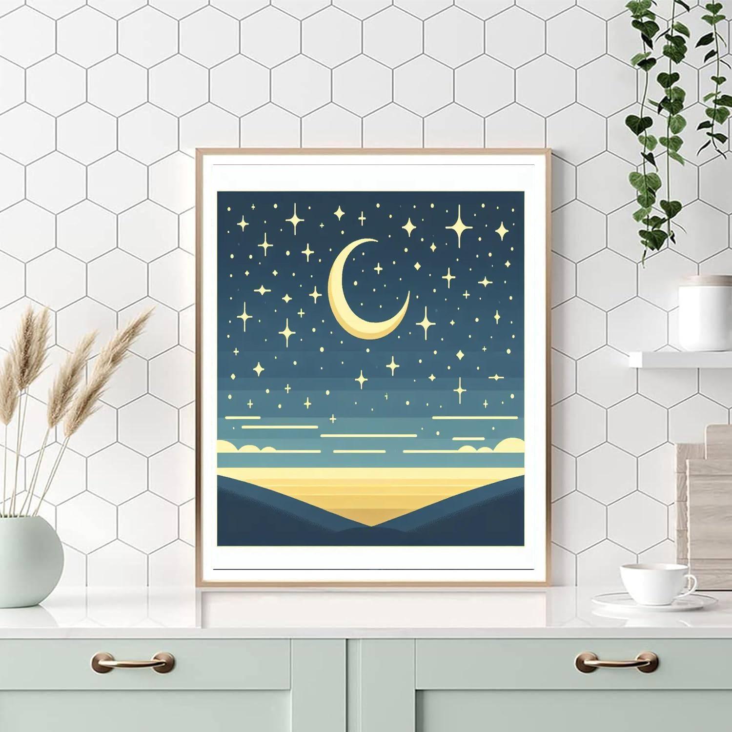 Twinkling Twilight Paint By Numbers Art