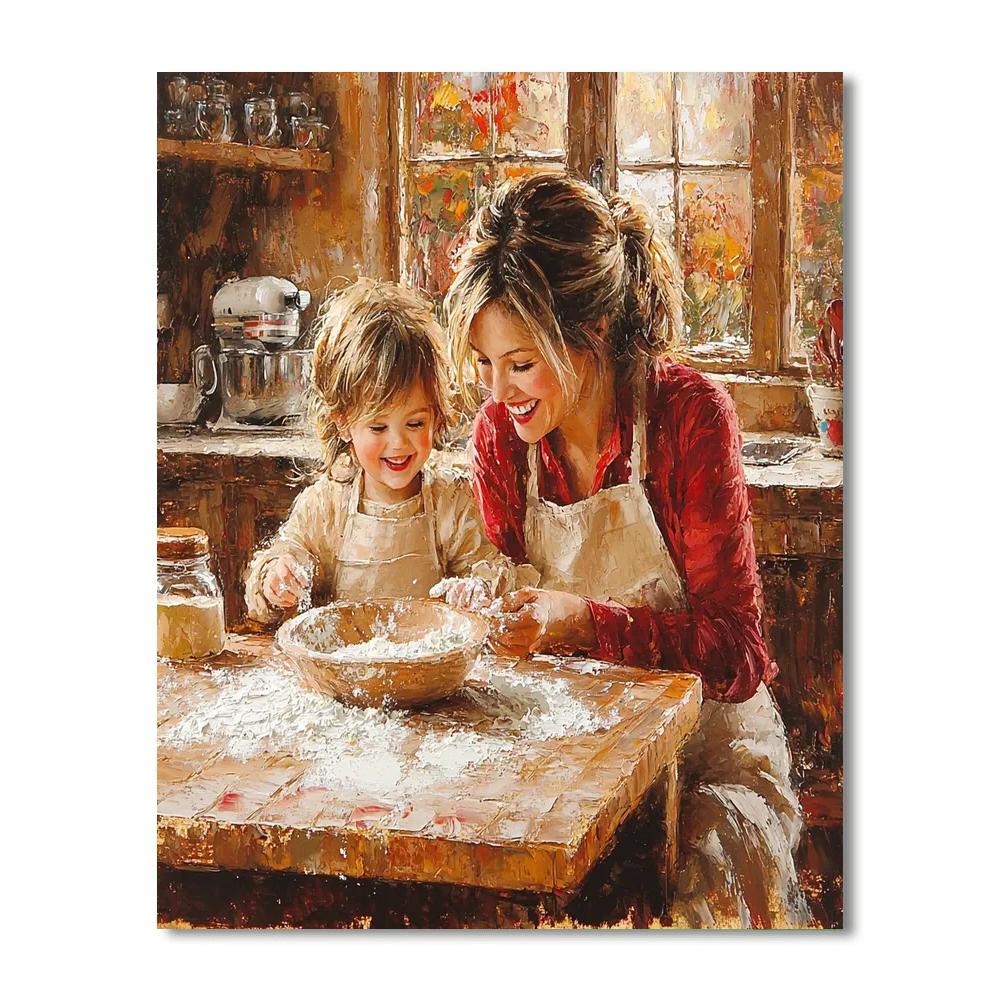 Cooking Together Paint By Numbers Kits