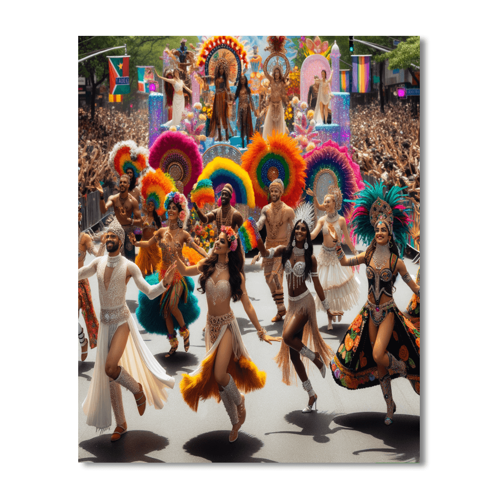 Carnival Of Cultures Numbered Painting Kits