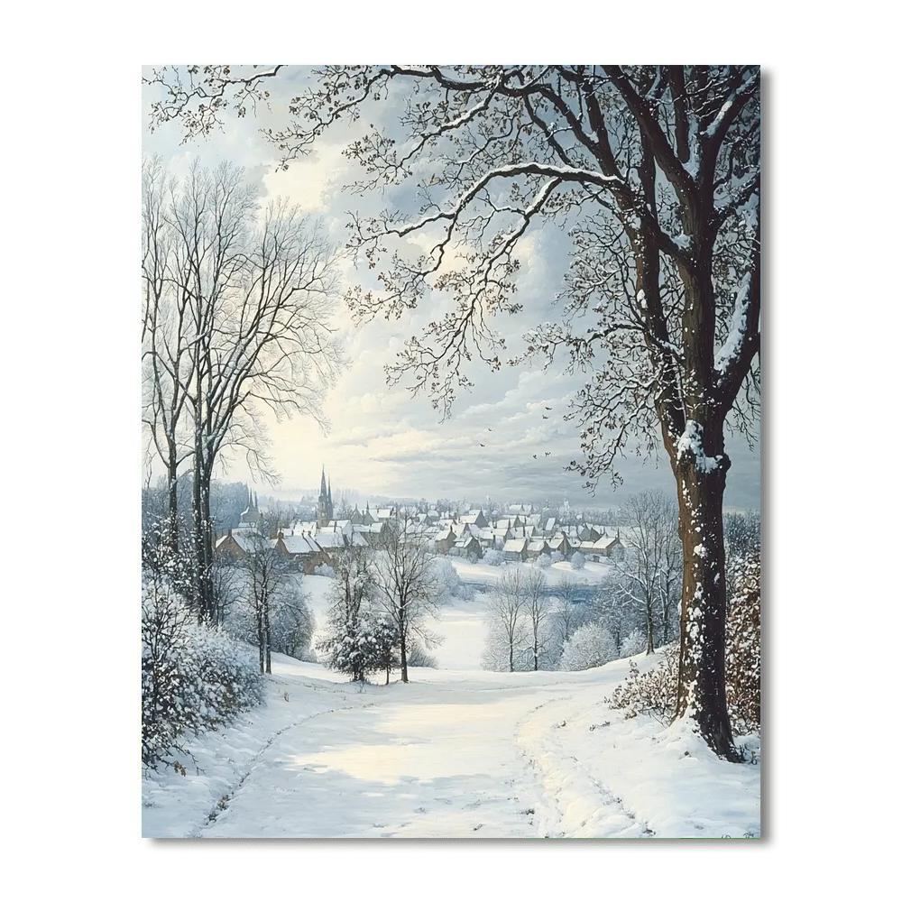 Pieter Bruegel The Elder Inspired Winters Silent Symphony  Paint By Numbers