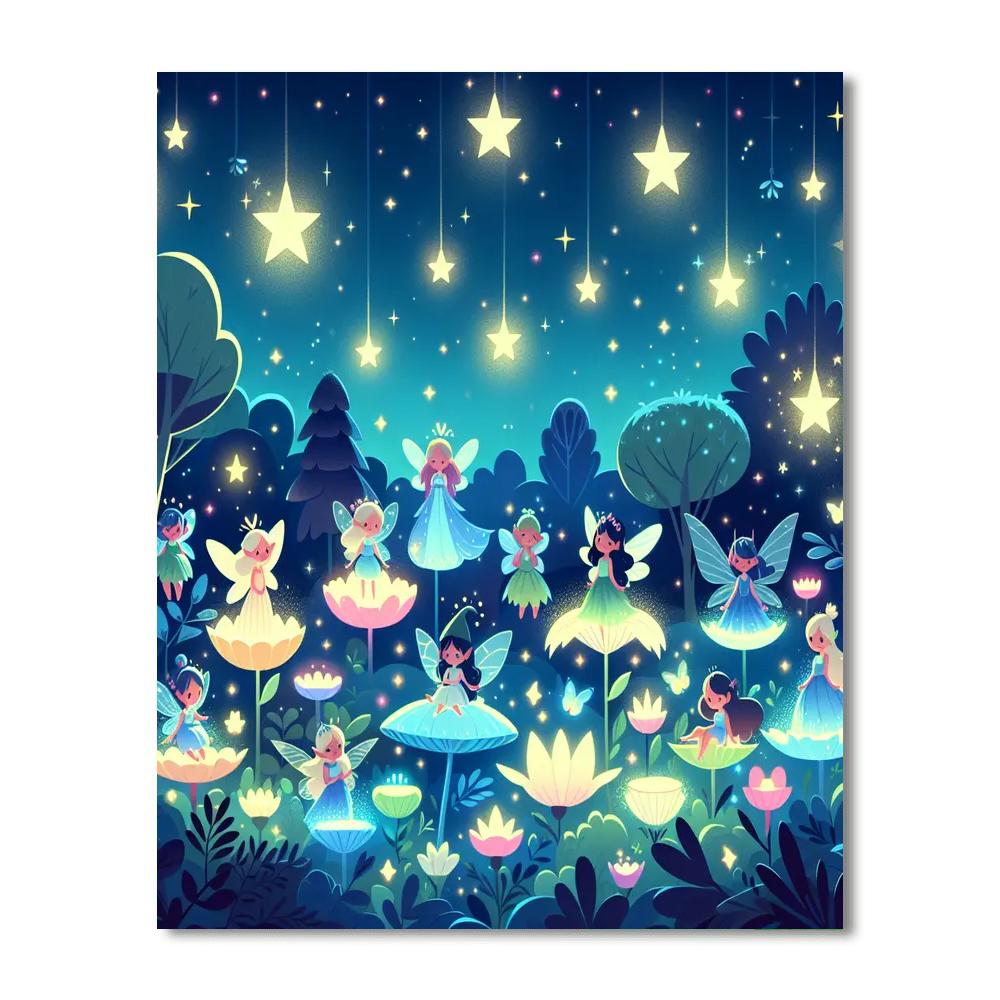 Enchanted Fairy World Numbered Painting Kits