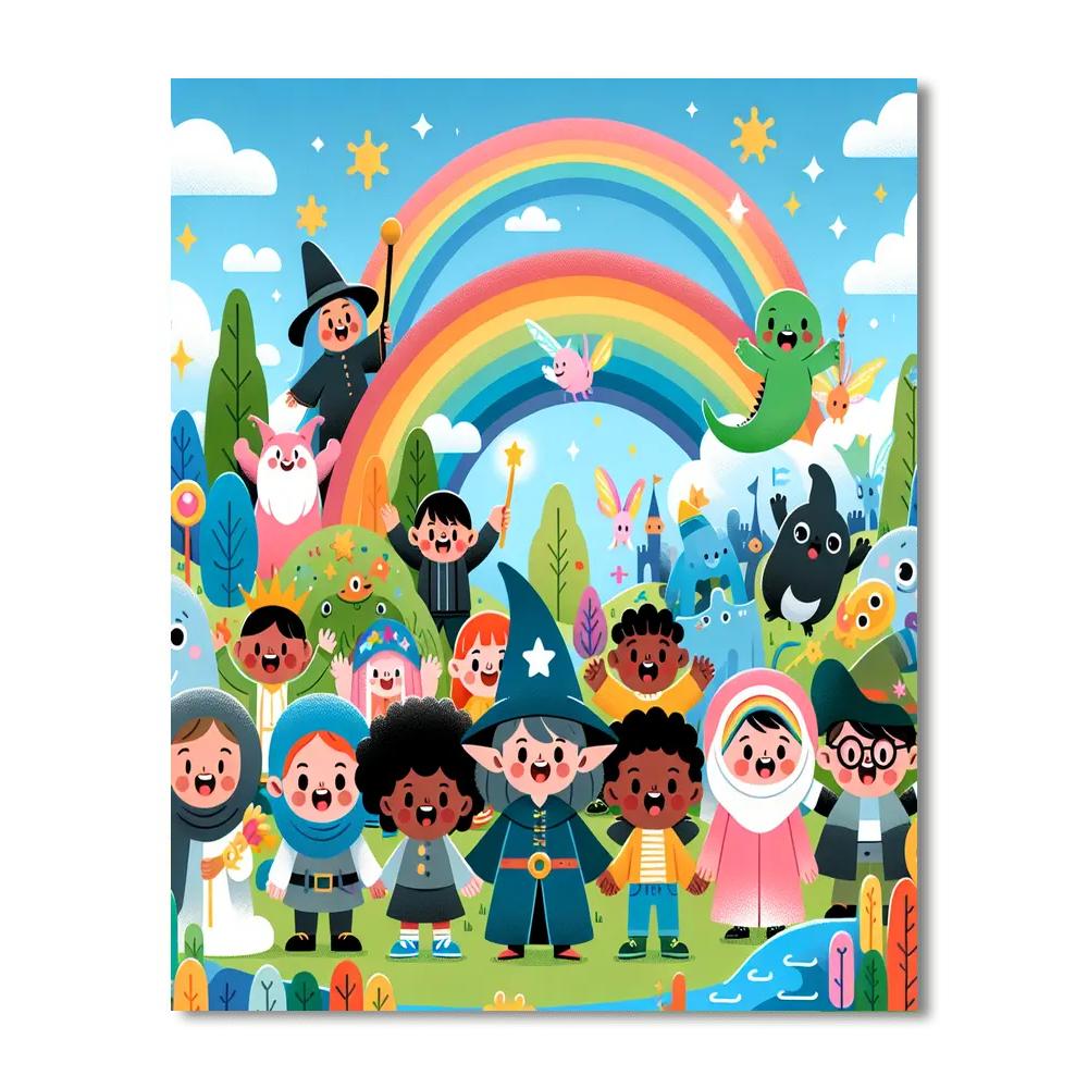 Fairytale Quest Paint By Numbers Kits