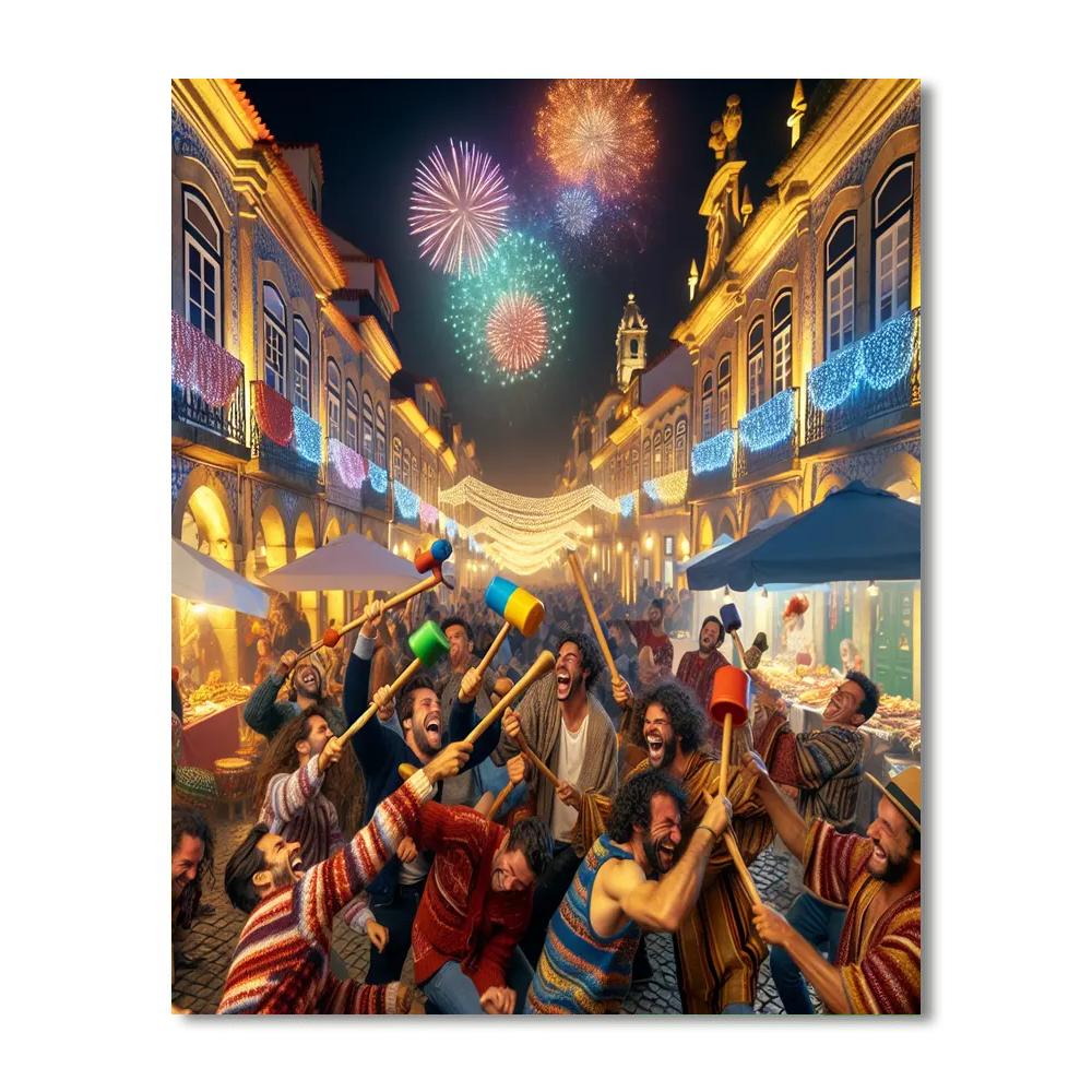 Festa Da São João Painting Number Kit