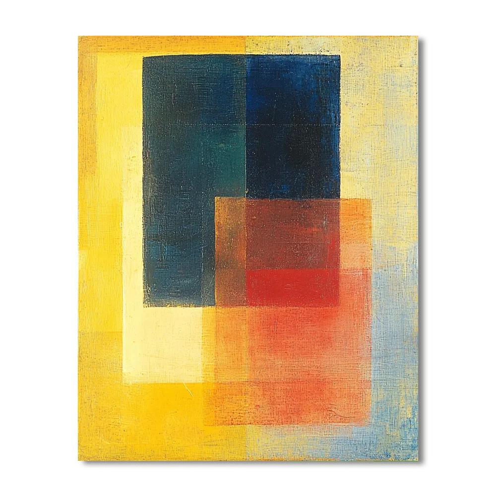 Paul Klee Inspired Floating Thoughts  Numbered Painting Kits