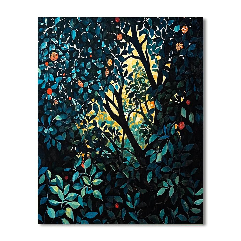 Frida Kahlo Inspired Symbolic Shadows  Numbered Painting Kits