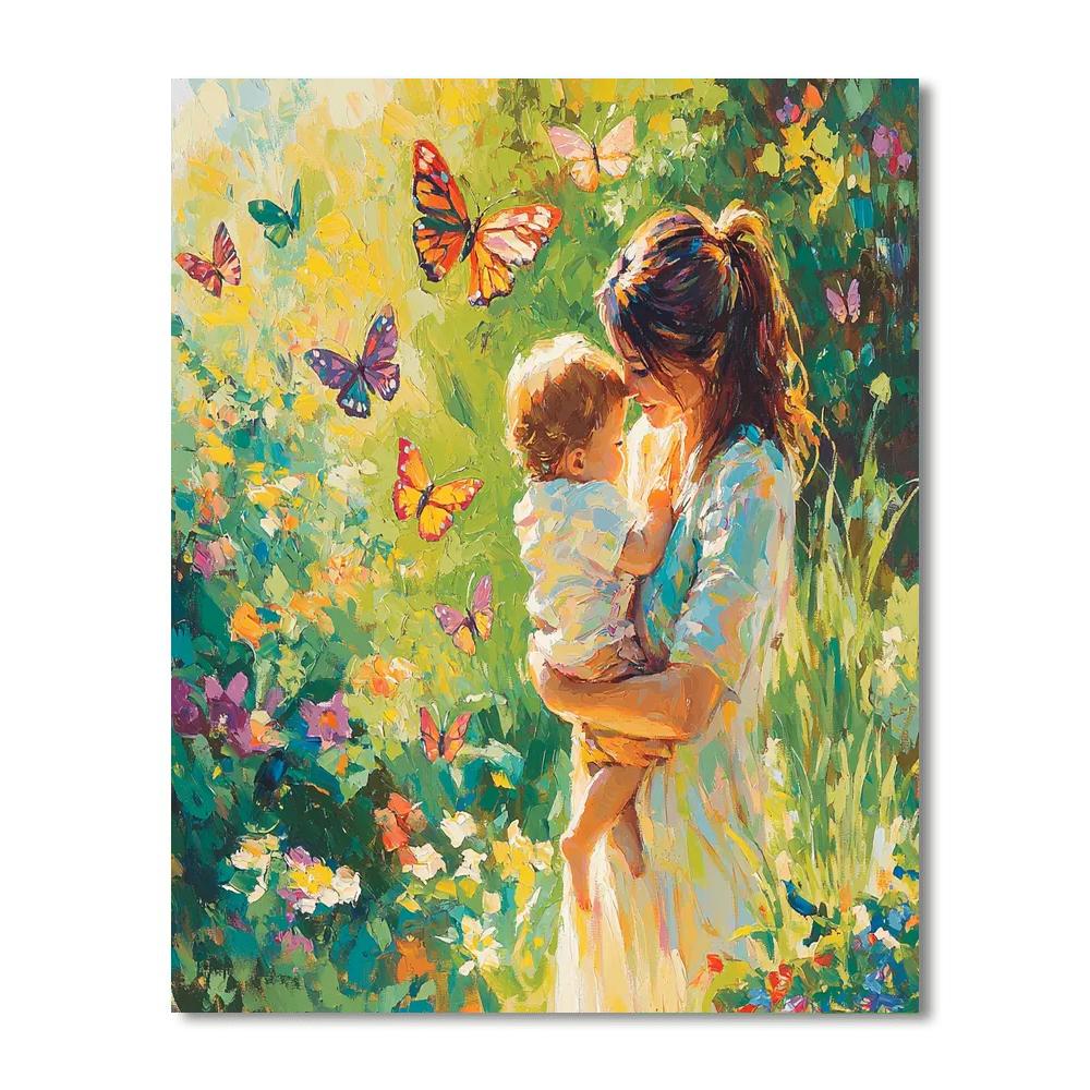 Shelter In Her Wings Paint By Numbers Kits