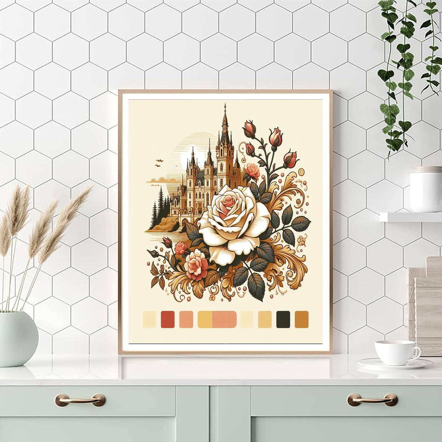 Belle's Enchantment Paint By Numbers