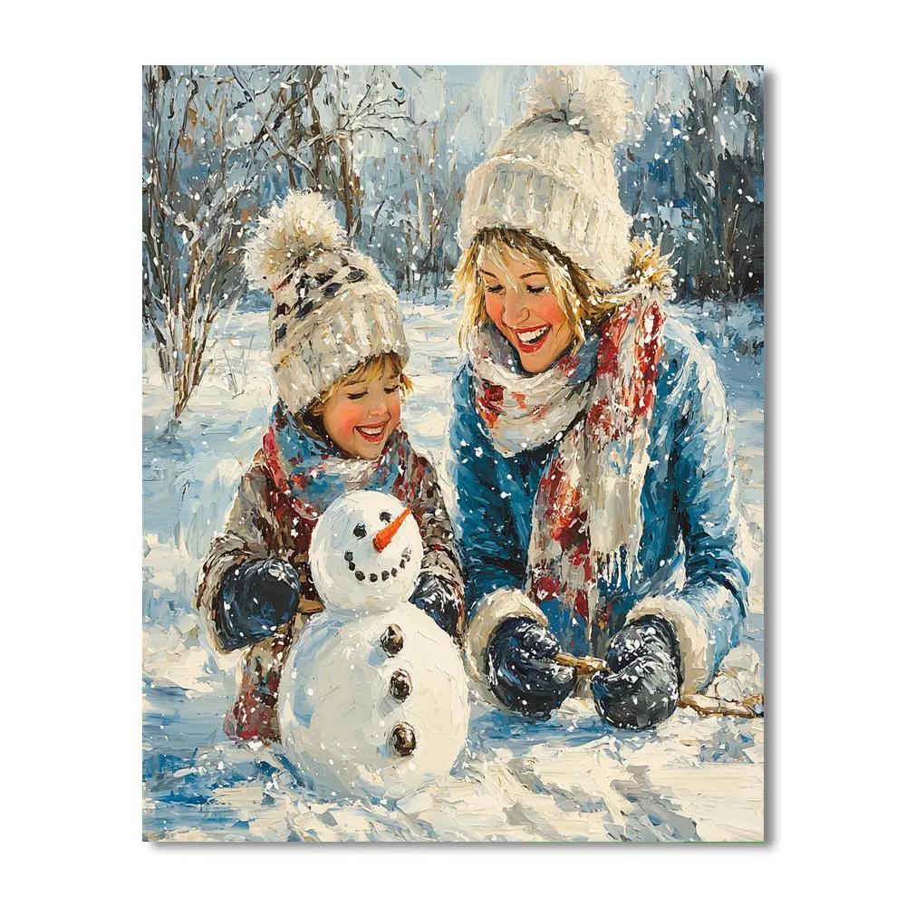 Winter's Heart Paint By Numbers