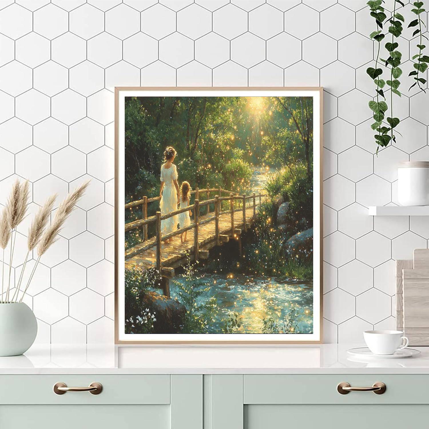 Bridges Of Love Numbered Painting Kits