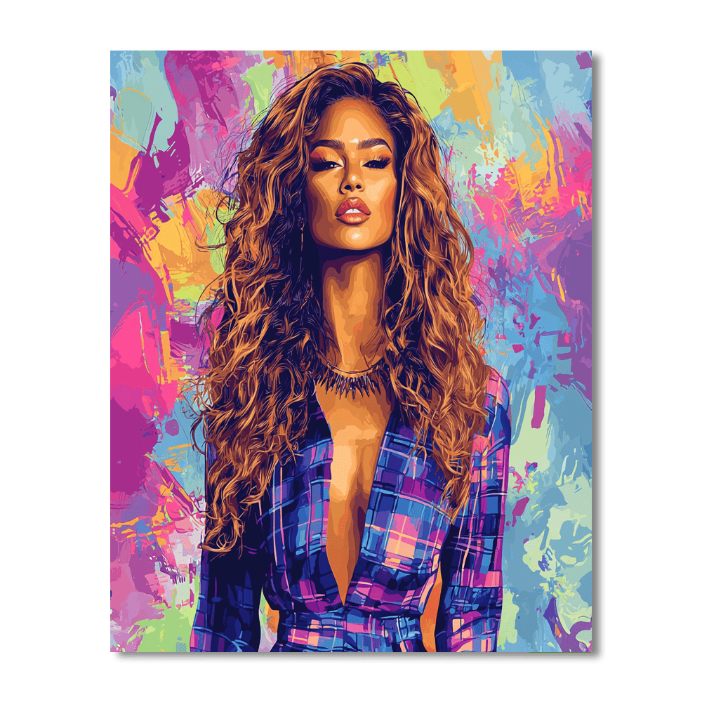Zendaya: Shining Bright With Diverse Roles Paint By Number