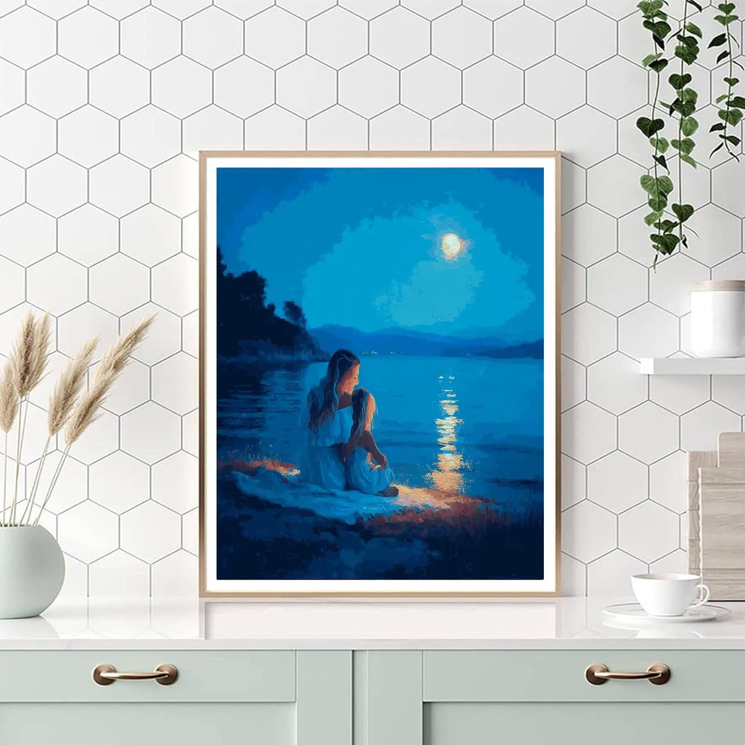 Moments Under The Moonlight Paint By Color