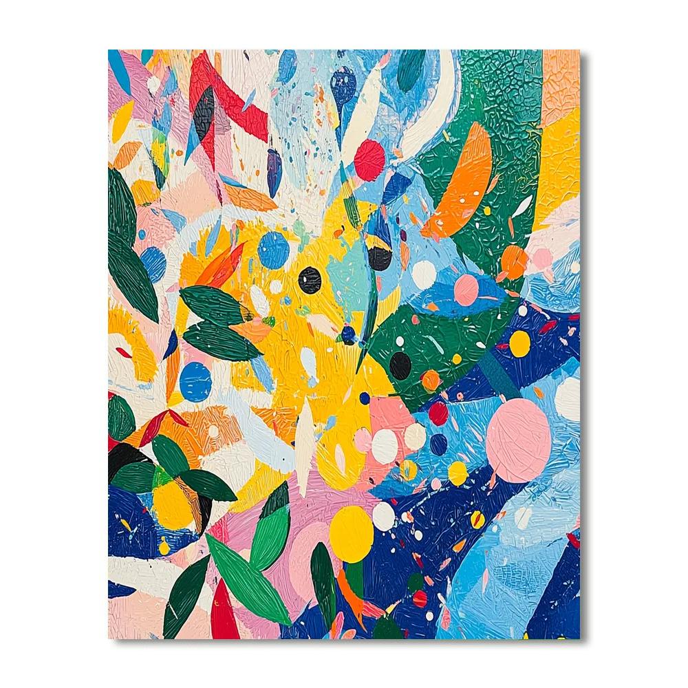 Joan Miró Inspired Bountiful Inspirations  Paint By Color