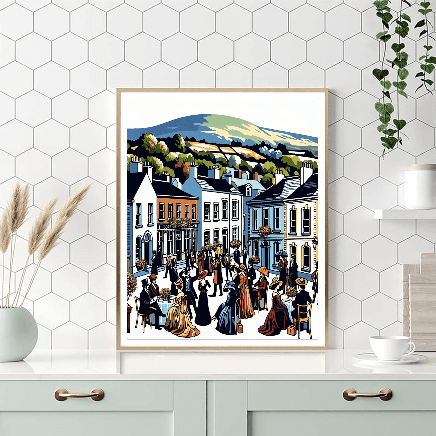 Enniskillen International Beckett Festival - Northern Ireland Number Painting