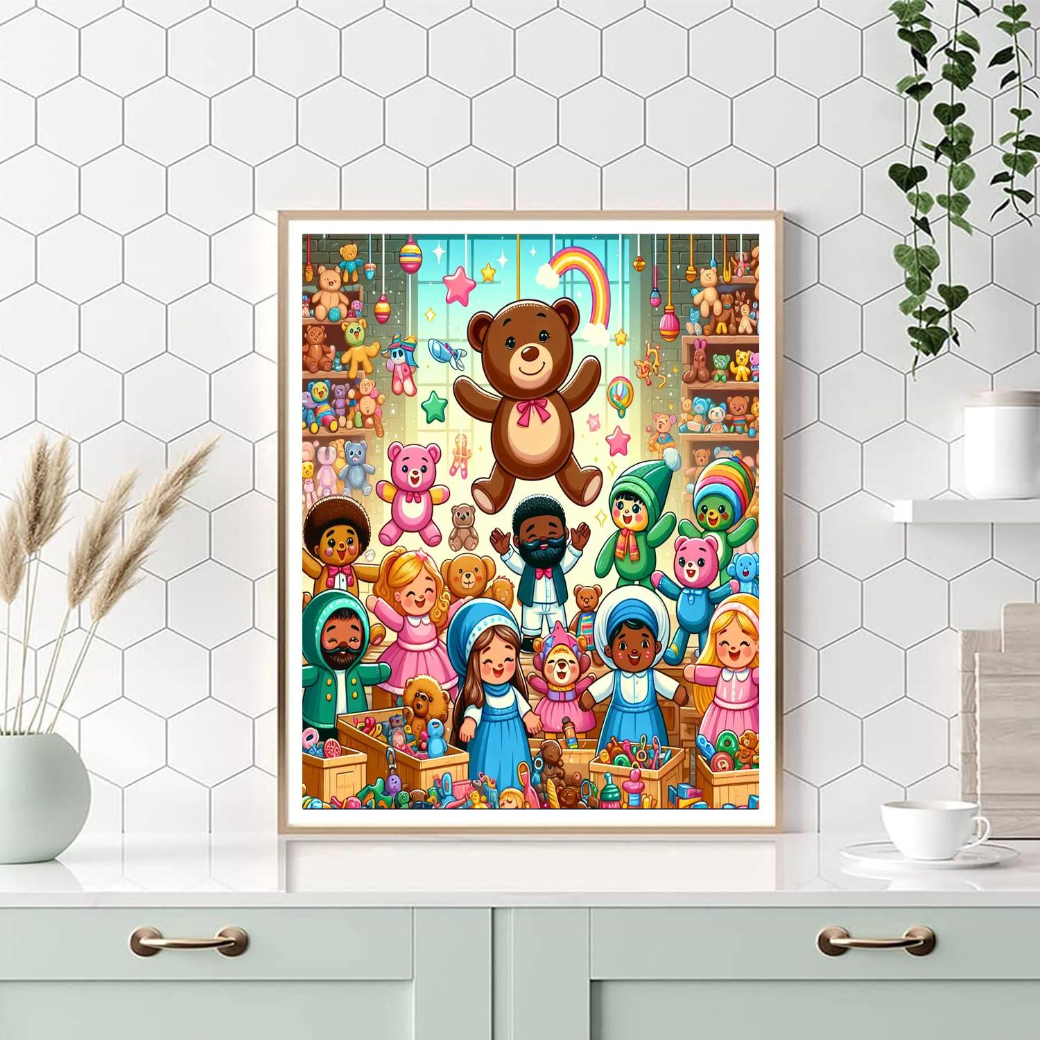 The Magical Toy Workshop DIY Paint By Numbers