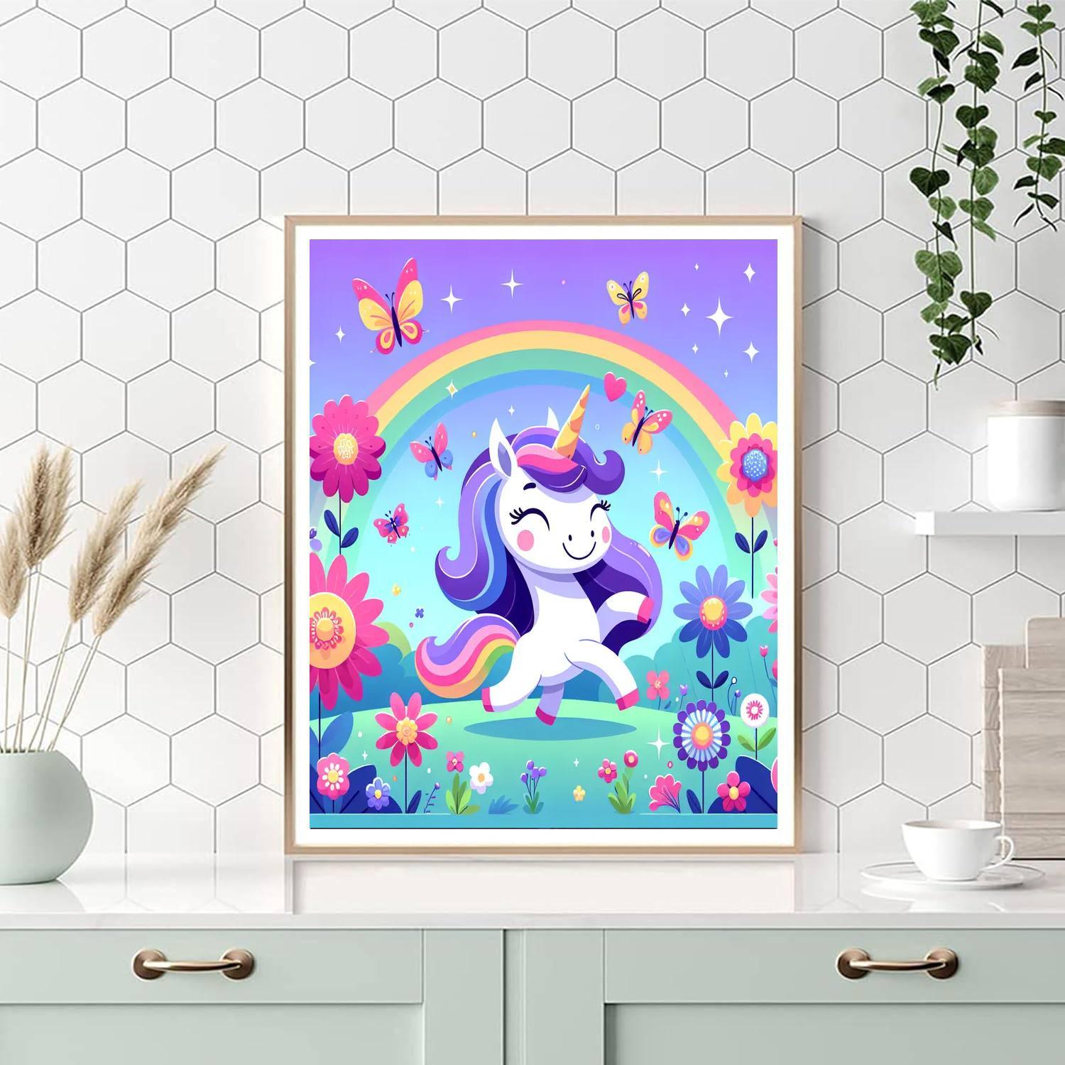 My Magical Unicorn Numbered Painting Kits