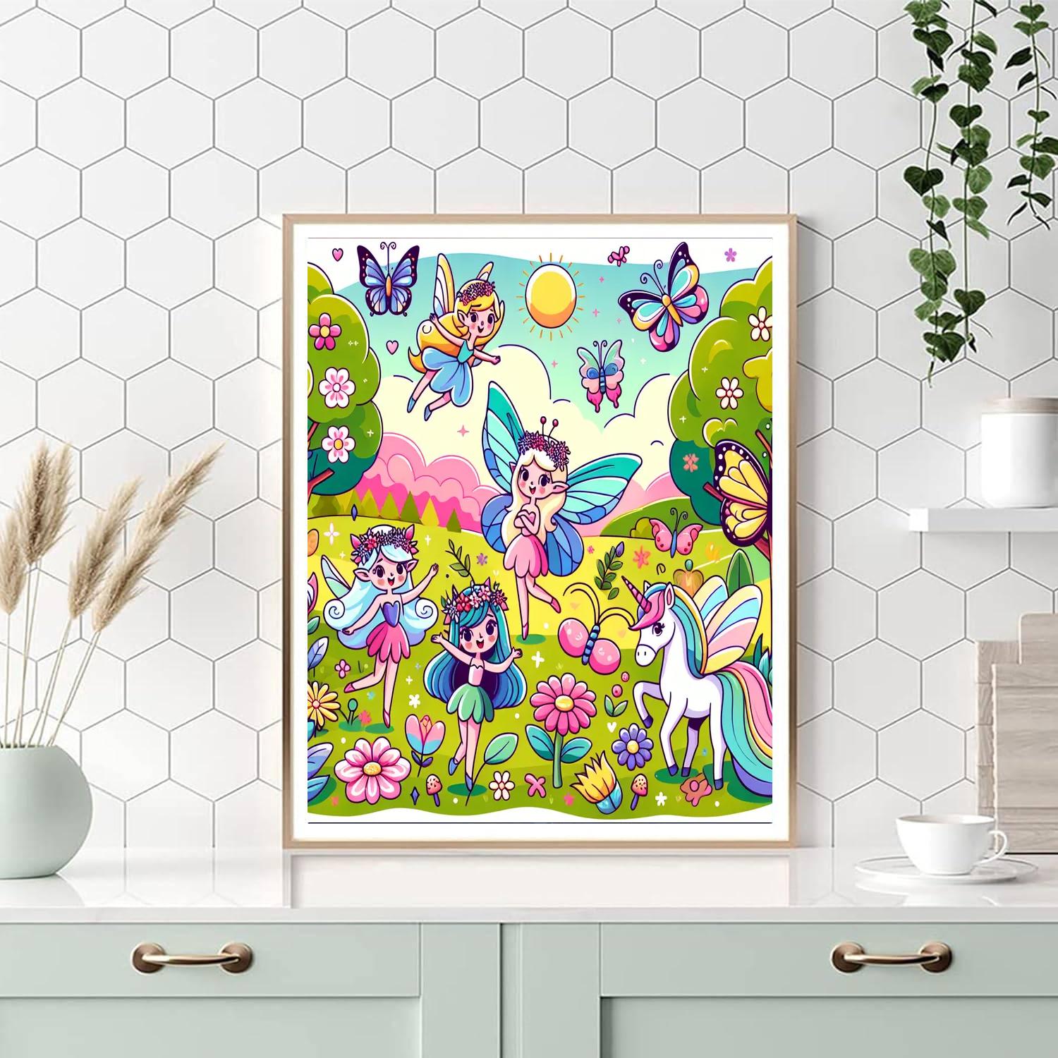 Journey Through Fairy Meadows Paint By Number