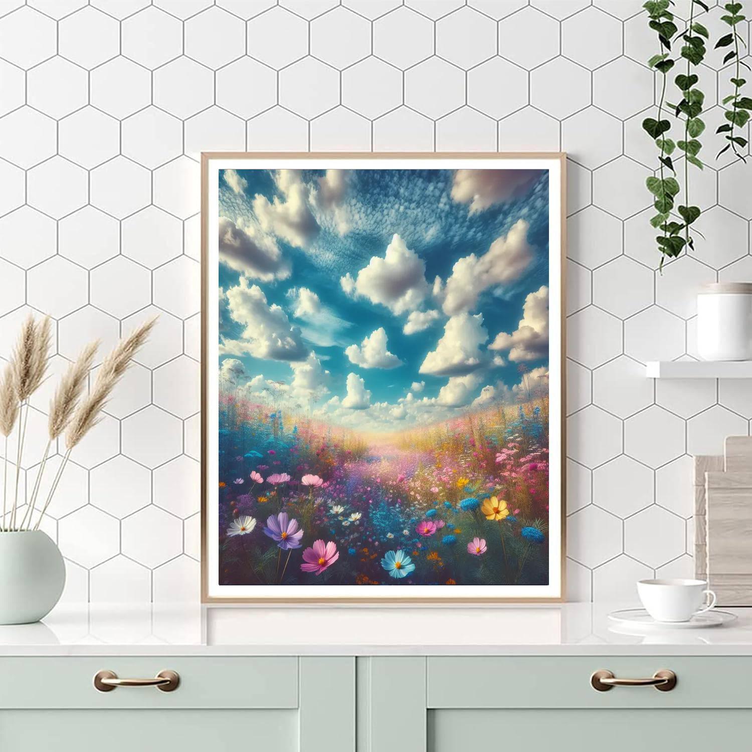 Wildflower Meadow Fantasy Paint By Numbers