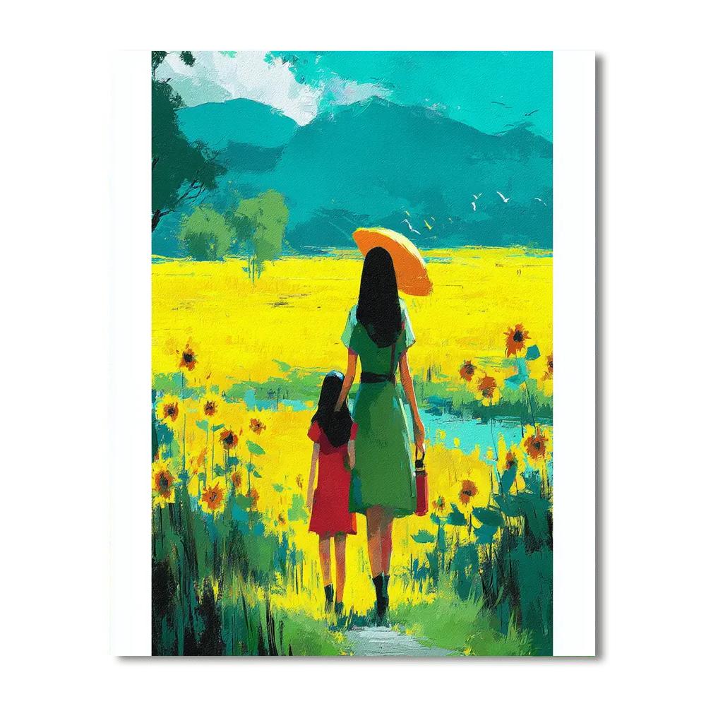 Endless Fields Of Motherly Love DIY Paint By Numbers