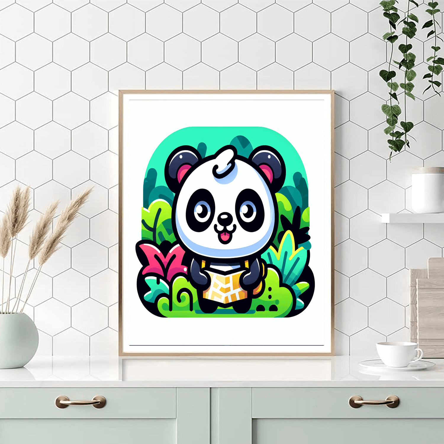 Explorer Panda DIY Paint By Numbers