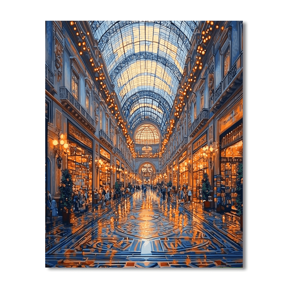 Galleria Vittorio Emanuele Ii Paint By Numbers Kits