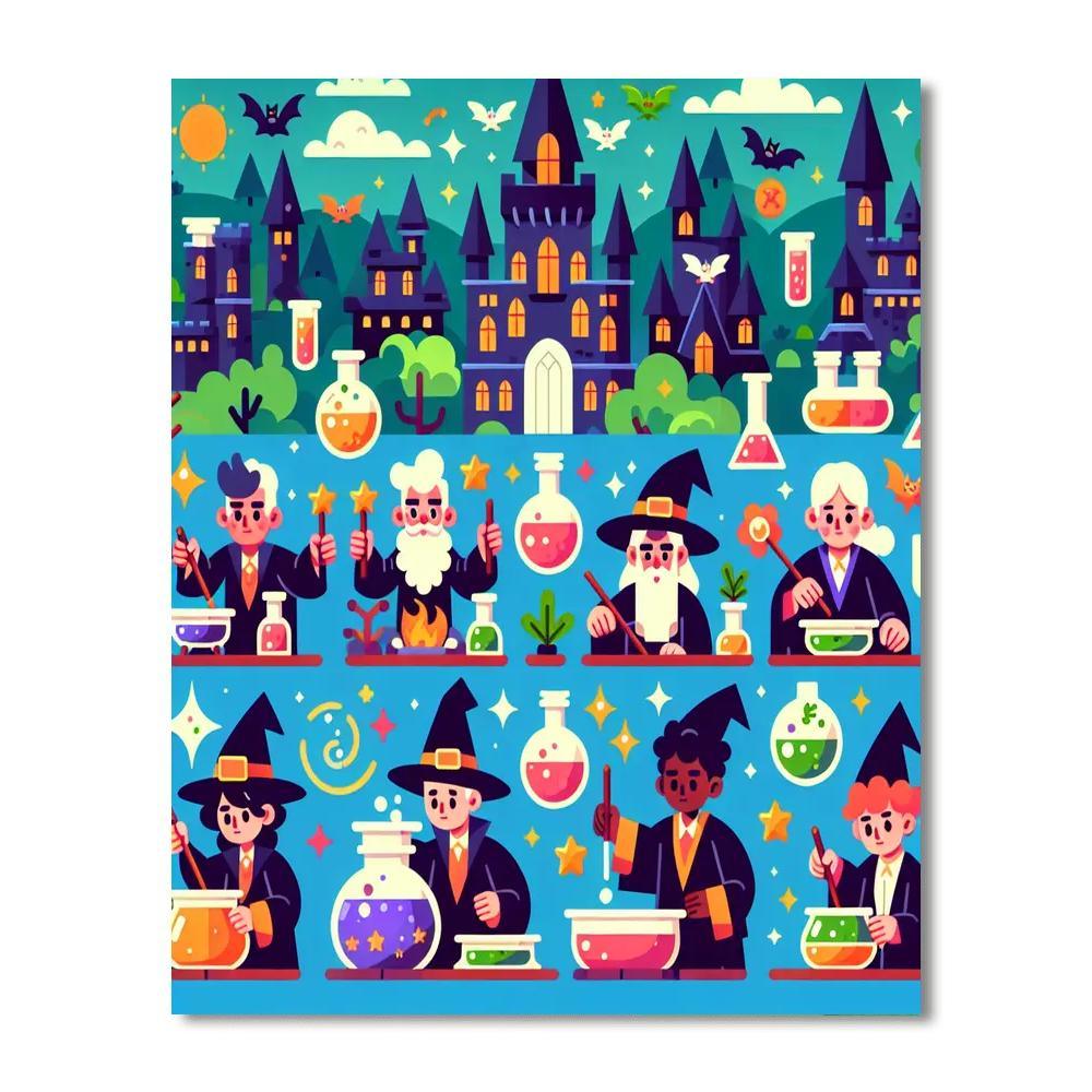 Wizarding World Journey Paint By Color