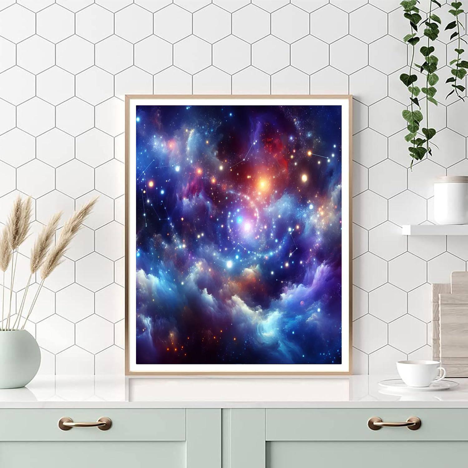 Magical Night Sky Exploration Numbered Painting Kits