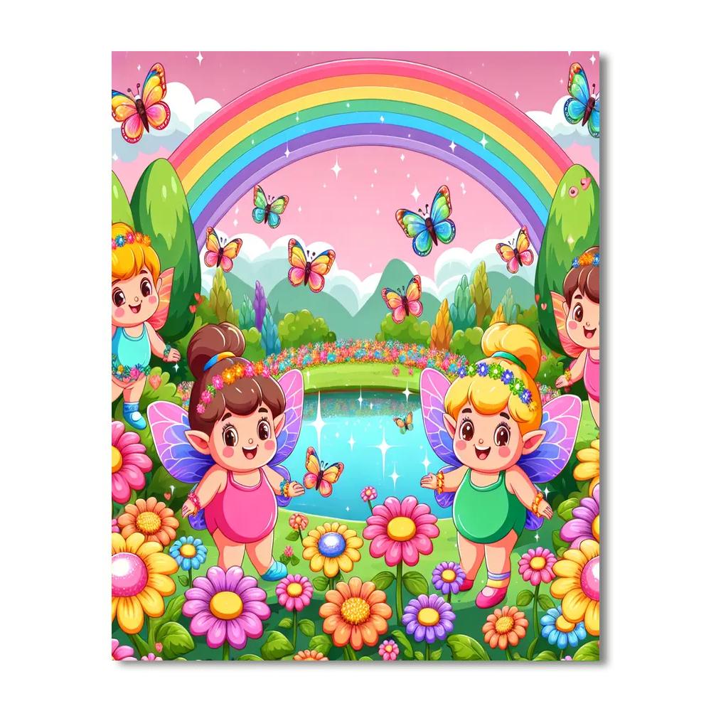 Fantasy Fairyland Adventure Numbered Painting Kits
