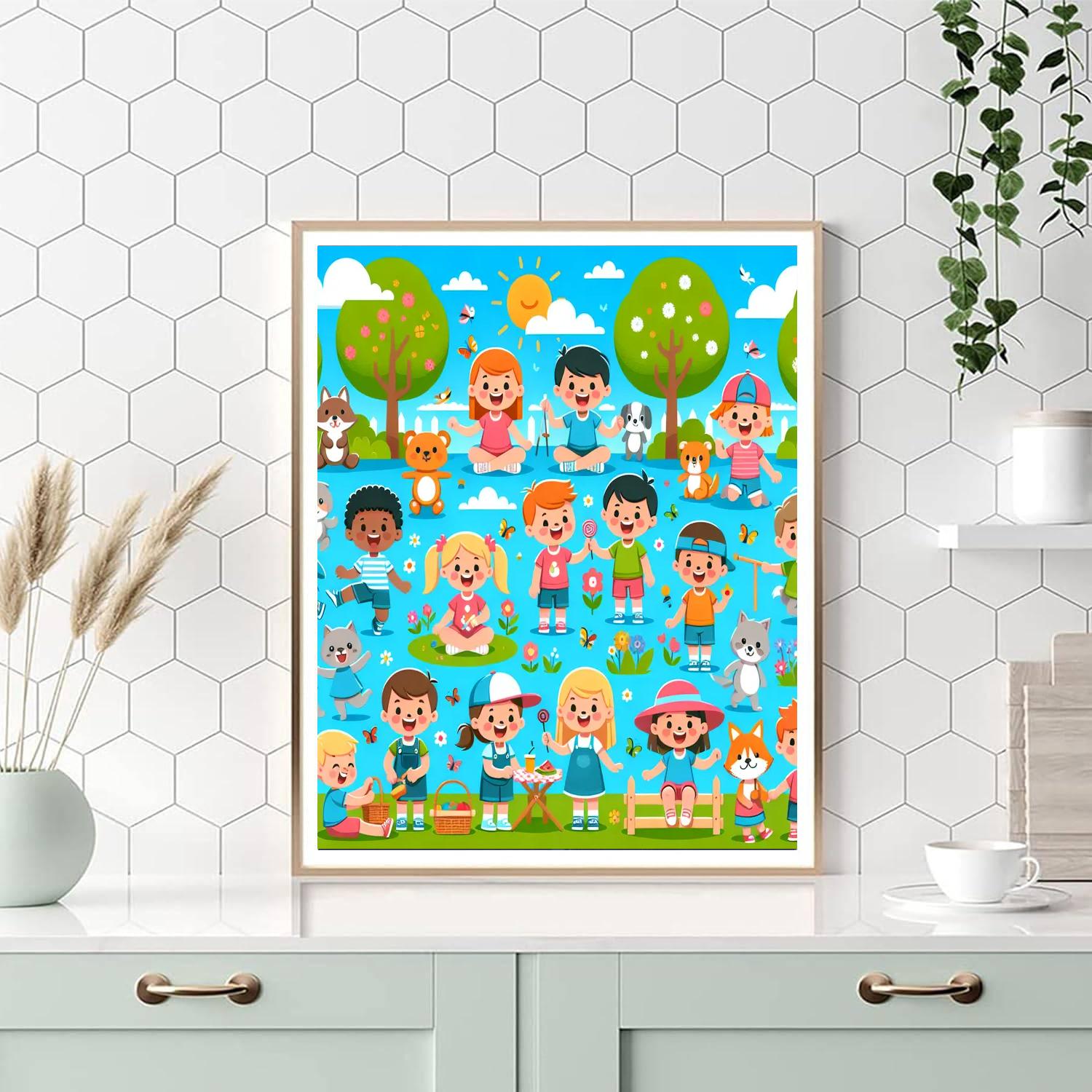 Friendship Day Celebration Painting Number Kit