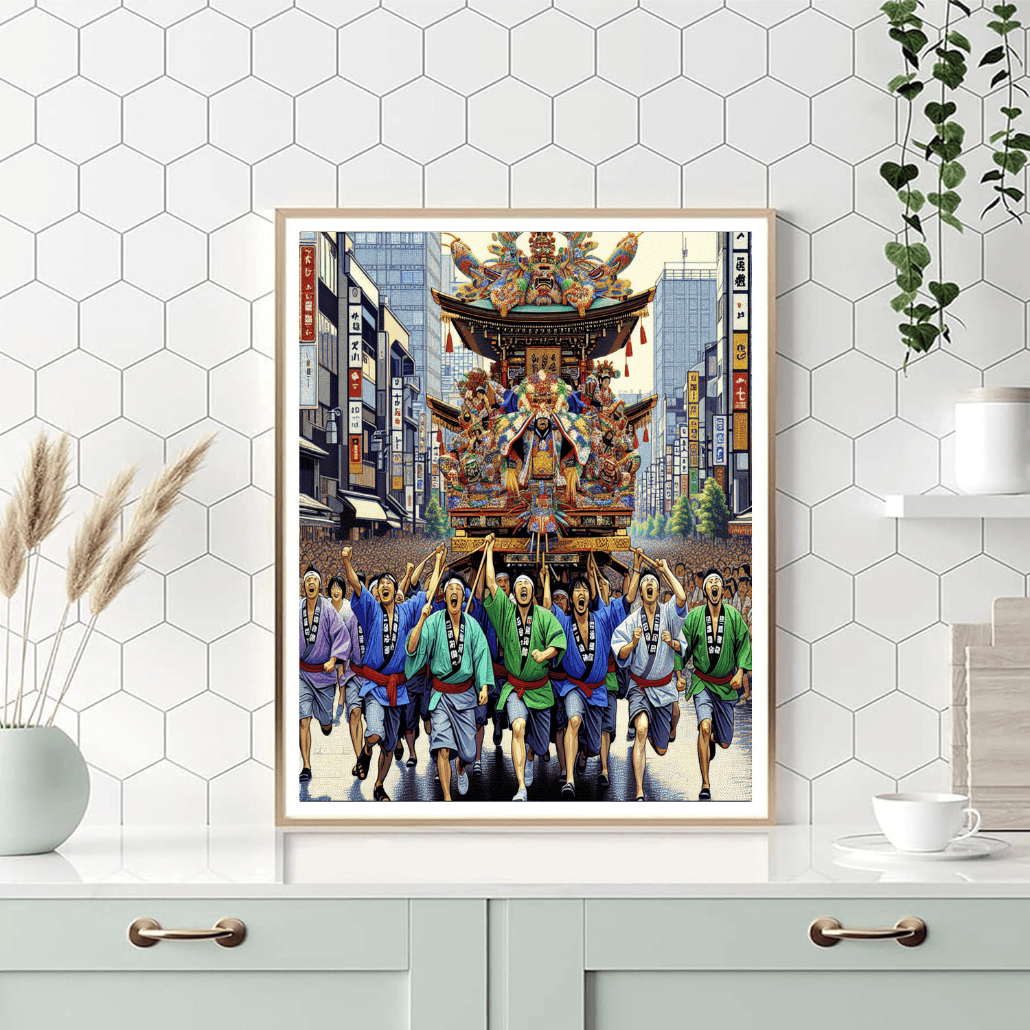 Gion Yamakasa - Fukuoka, Japan Paint By Number