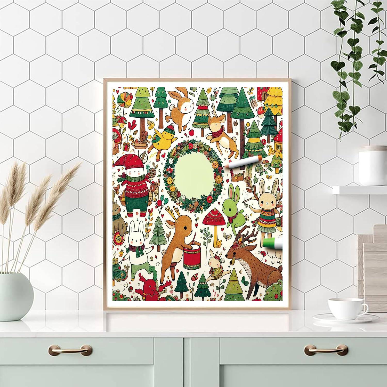 Magical Woodland Festival Numbered Painting Kits