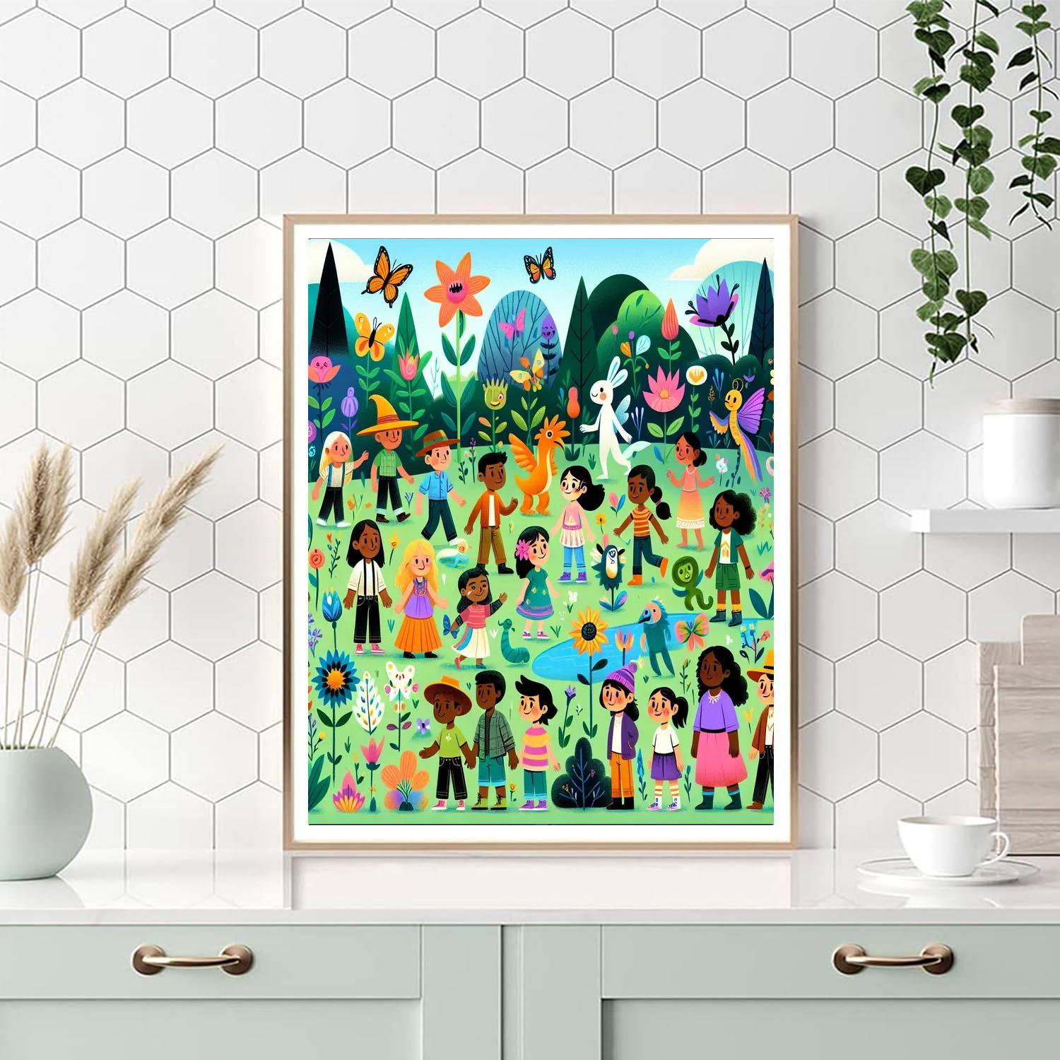 Magic Garden Exploration Paint By Number