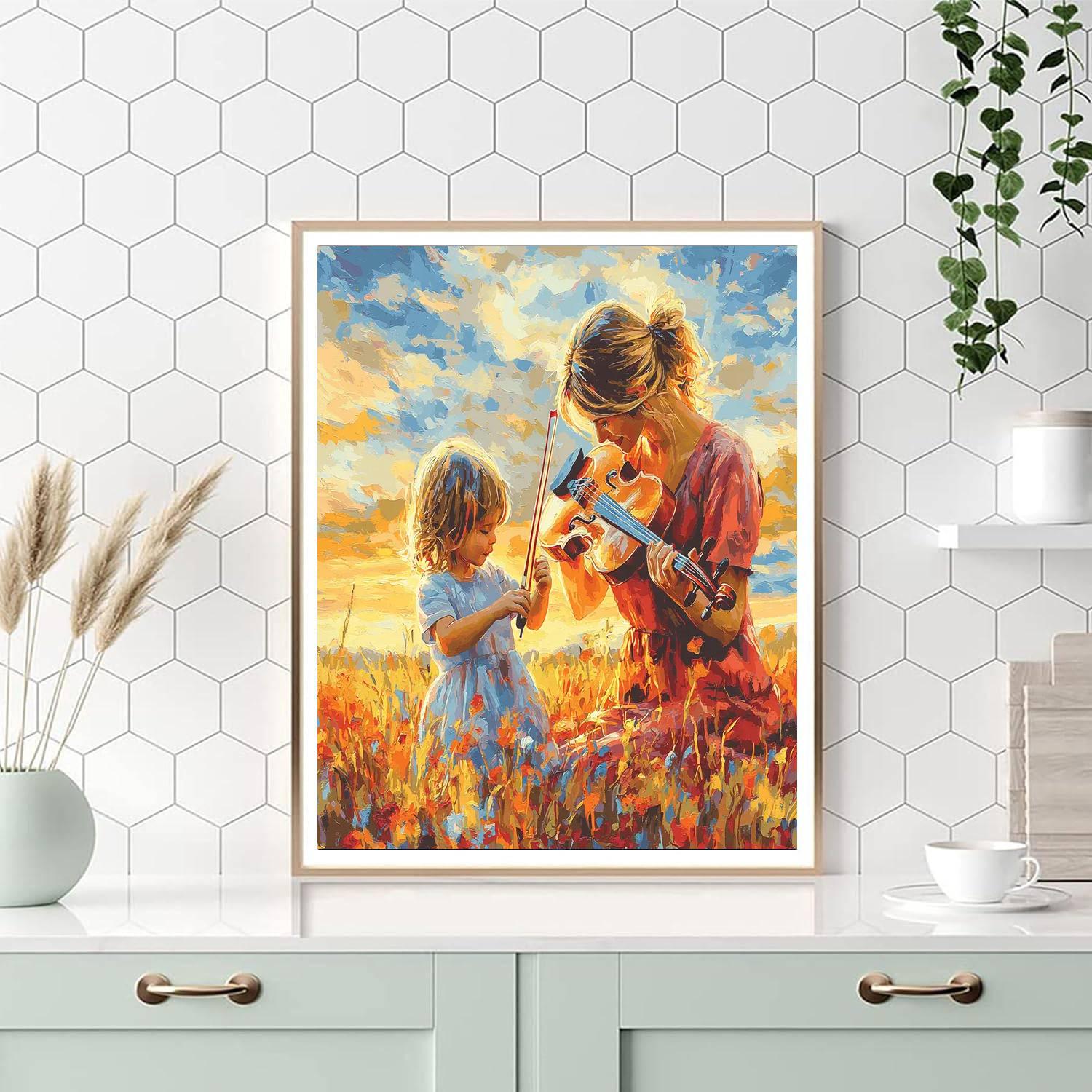 Mommy And Me: A Musical Journey Paint By Number