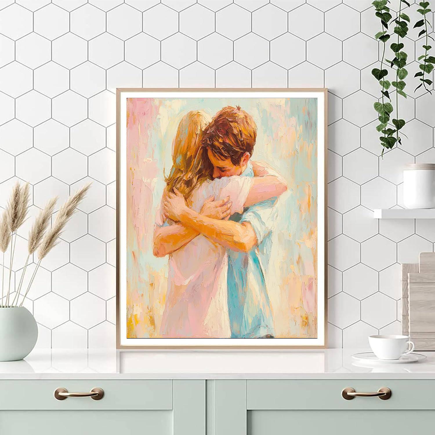 In Her Arms Paint By Number